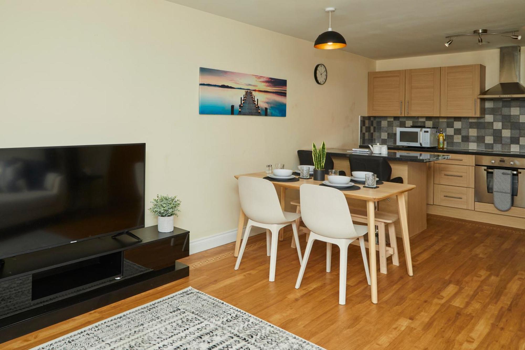 Stylish 2-Bedroom Apartment With Free Parking Halifax Buitenkant foto